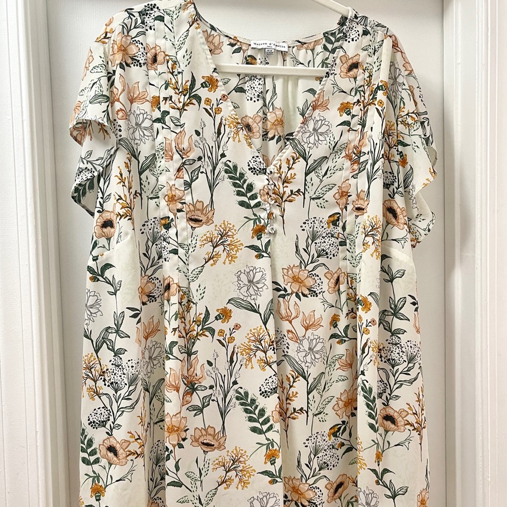Floral Print Top